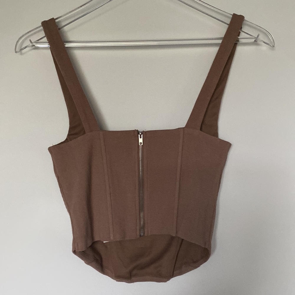 Forever 21 Ribbed Corset. - Picture 7 of 8